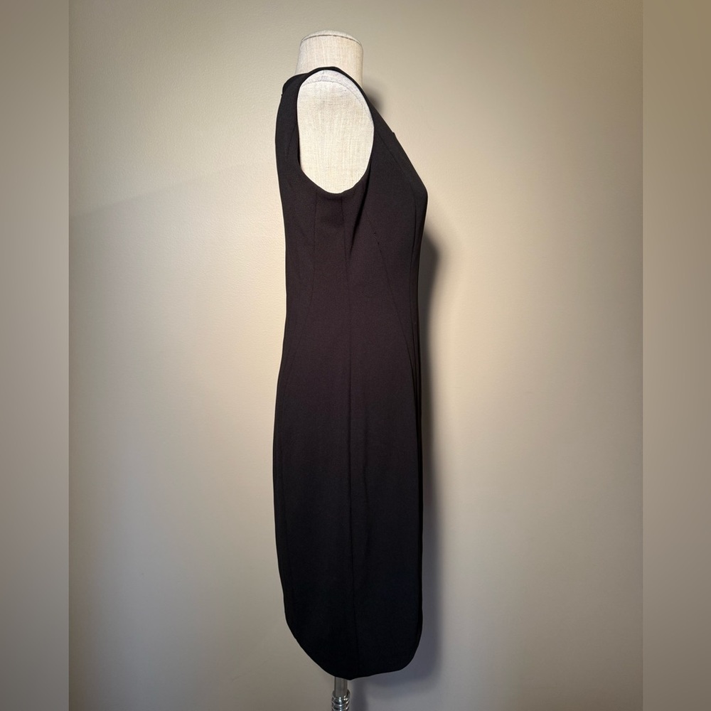 Calvin Klein Alexi Black Midi Dress - Picture 5 of 8